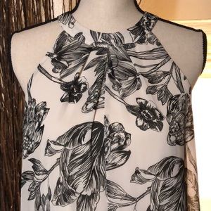 ASTR • High-Neck Floral Maxi